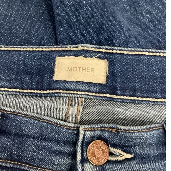 Mother Denim The Weekender Fray Jean In Sweet And Sassy Mid Rise Flare Size 29 - Picture 11 of 14